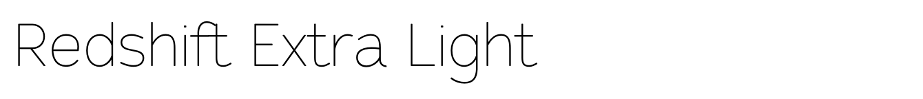 Redshift Extra Light